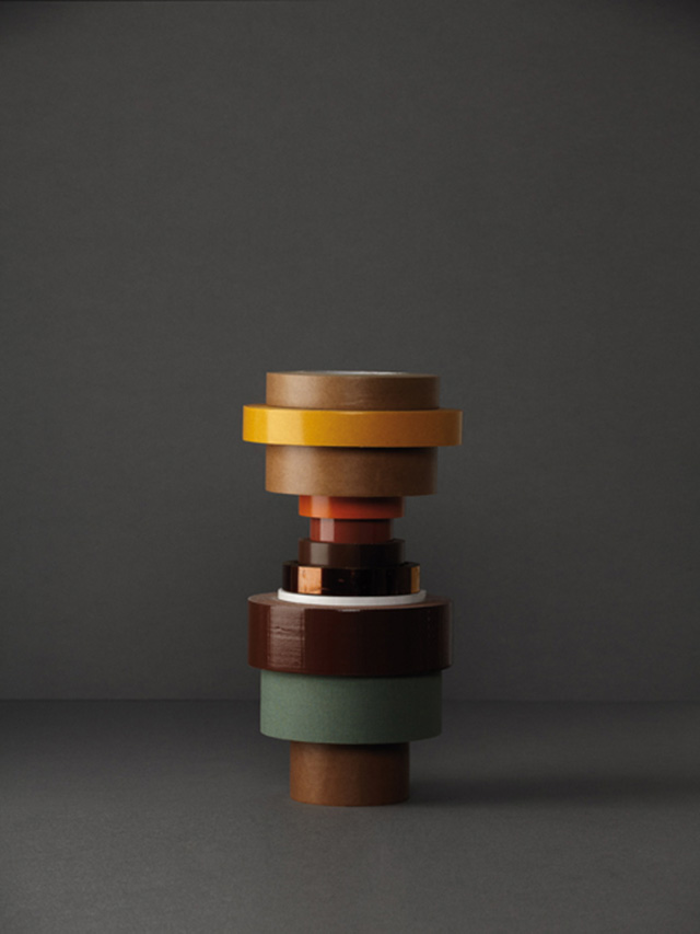 Tape Totems | Yellowtrace.