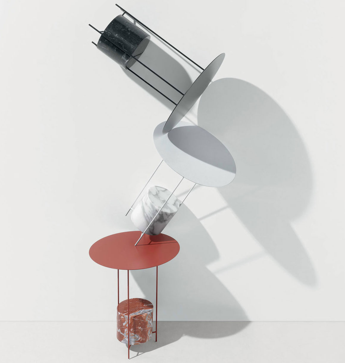Panna Cotta table by Ron Gilad for Molteni & C | Yellowtrace.