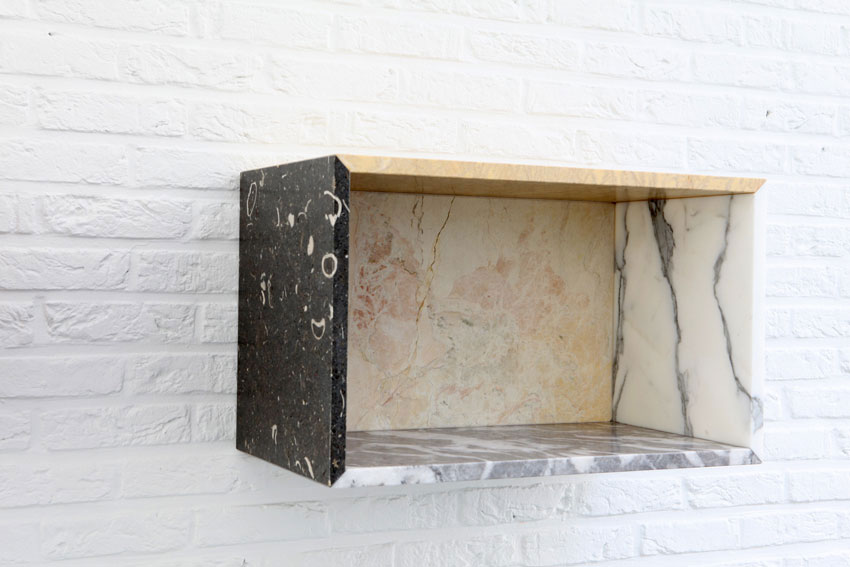 'Marble Box' by Muller Van Severen for Valerie Traan Gallery | Yellowtrace.