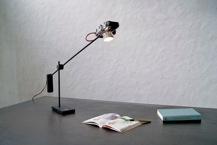 Lamps Made From Old Cameras by Y Studio | Yellowtrace.